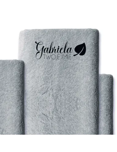 Ręcznik z Haftem Personalizowany z logo Reklamowy 140x70 cm