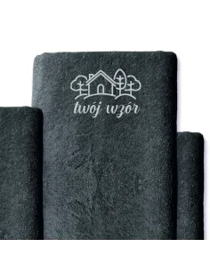Ręcznik z Haftem Haftowany Personalizowany z Projektem