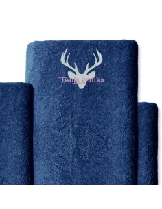 Ręcznik z Haftem Haftowany Personalizowany Gotowy Projekt