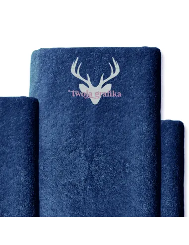 Ręcznik z Haftem Haftowany Personalizowany Gotowy Projekt