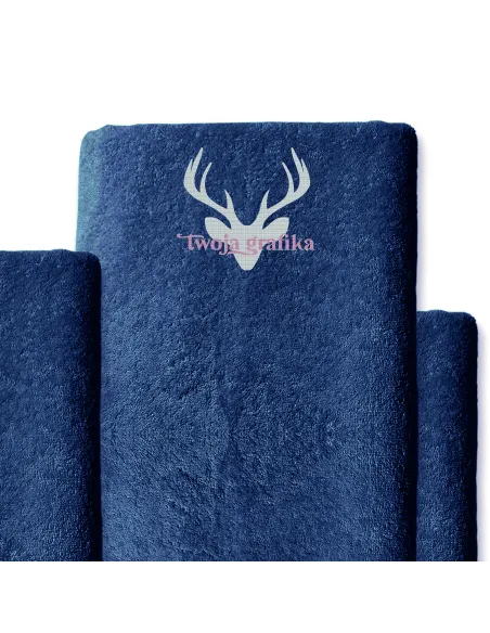 Ręcznik z Haftem Haftowany Personalizowany Gotowy Projekt