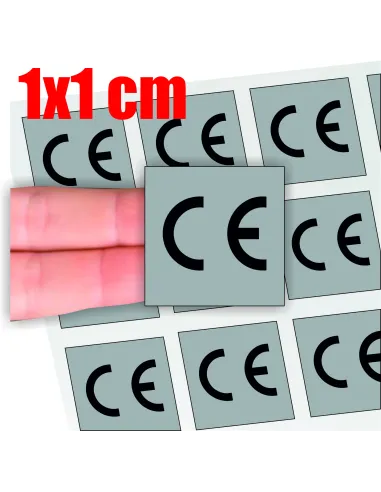 Naklejki Samoprzylepne Oznaczenie z Certyfikatem Ce 5szt