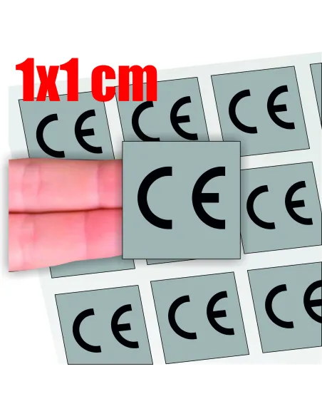 Naklejki Samoprzylepne Oznaczenie z Certyfikatem Ce 5szt