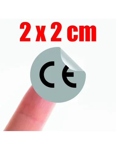 Naklejki Samoprzylepne Oznaczenie Certyfikatem Ce 5szt 2x2cm
