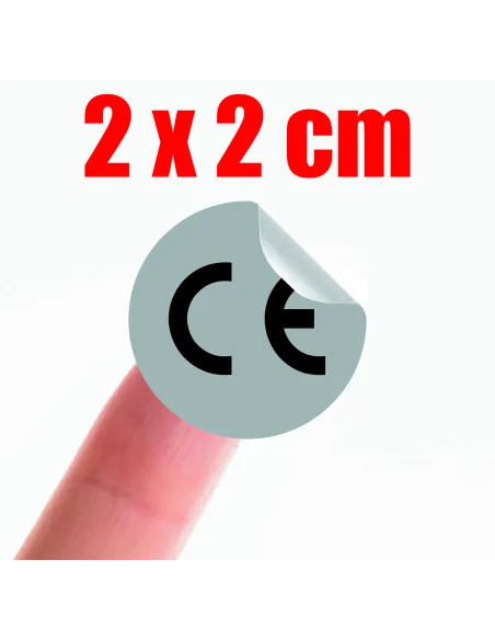 Naklejki Samoprzylepne Oznaczenie Certyfikatem Ce 5szt 2x2cm