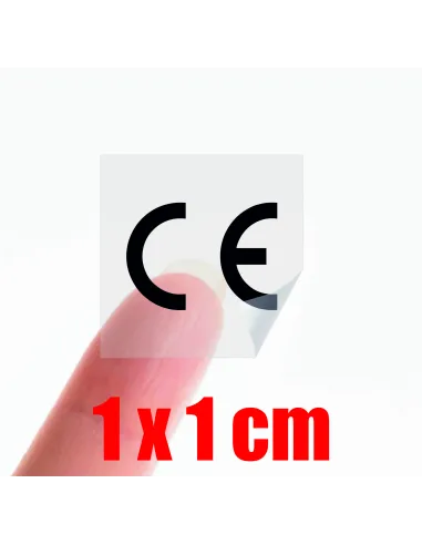 Naklejki Samoprzylepne Oznaczenie Certyfikatem Ce 2x2cm