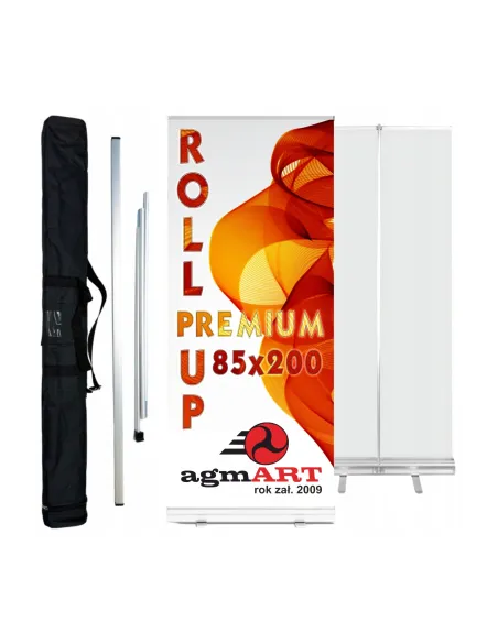 Roll Up Przenośny System 200x85 Wystawienniczy Reklama