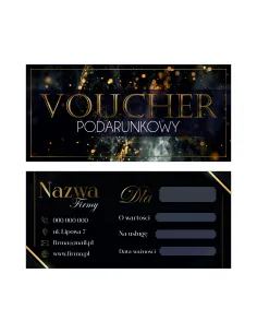 Vouchery Podarunkowe na Zakupy 60 szt Lub Usługi Duży