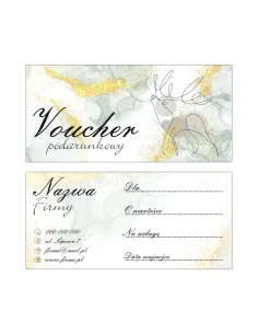 Vouchery Podarunkowe na Zakupy Lub Usługi szt Reklamowe