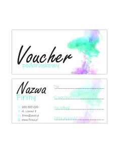Vouchery Podarunkowe Upominkowe Zakupy Lub Usługi szt