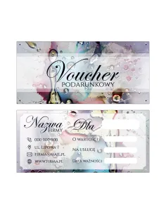 Vouchery Podarunkowe na Zakupy 60 szt Lub Usługi Gotowy