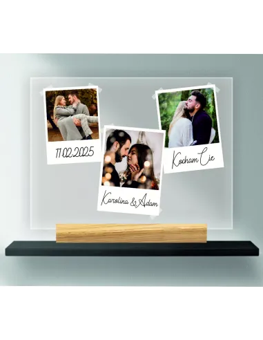 Statuetka Ramka Tabliczka Wasze Zdjęcia Wydruk na Plexi