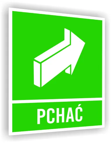 Tabliczka 20x15 cm Ewakuacyjna Informacyjna Nadrukiem