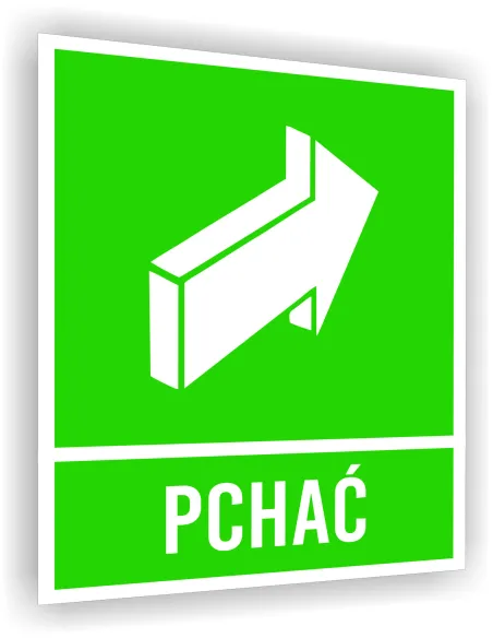 Tabliczka 20x15 cm Ewakuacyjna Informacyjna Nadrukiem