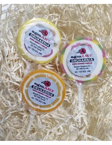 Lizaki Reklamowe z Etykietą Personalizowany z Nadrukiem