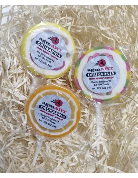 Lizaki Reklamowe z Etykietą Personalizowany z Nadrukiem