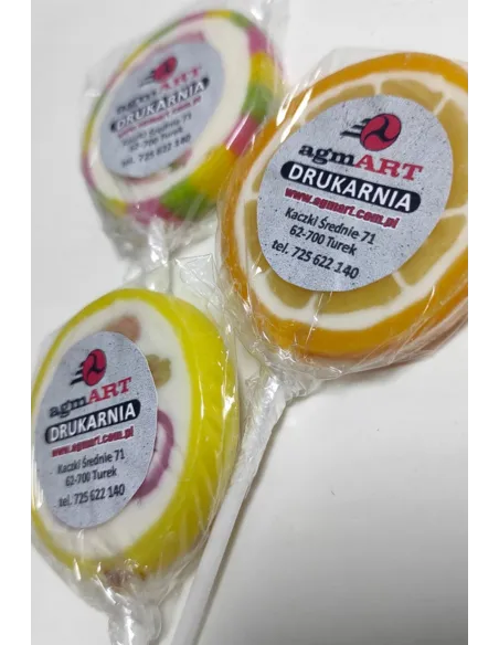 Lizaki Reklamowe z Etykietą Personalizowany z Nadrukiem