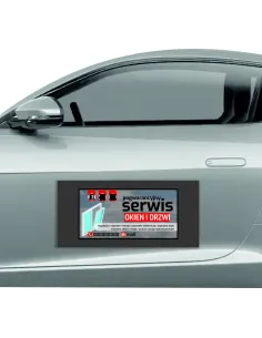 Reklama Magnetyczna na Samochód Magnes 60x30 cm Serwis