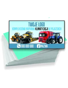 Wizytówki Firmowe Reklamowe 100szt Różne Wzory Kompleksowa