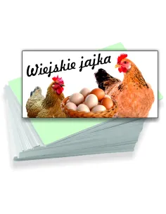 Wizytówki 100szt Firmowe Reklamowe Różne Wzory Wiejskie