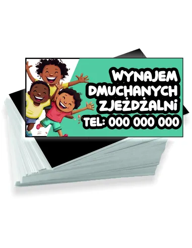 Wizytówki 100szt Firmowe Reklamowe Różne Wzory Wynajem