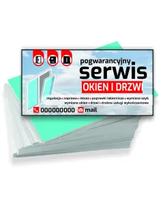 Wizytówki Firmowe Reklamowe 1000szt Różne Wzory Serwis