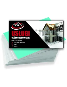Wizytówki 1000szt Firmowe Reklamowe Różne Wzory Usługi