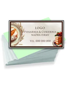 Wizytówki Firmowe Reklamowe 1000szt Różne Wzory Pierkarnia