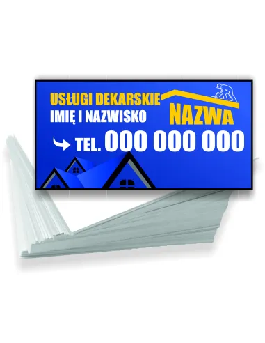 Wizytówki Firmowe Reklamowe 1000szt Różne Personalizowany