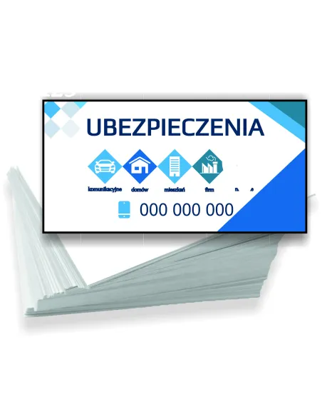 Wizytówki Firmowe Reklamowe 200 szt Różne Wzory dla Firm