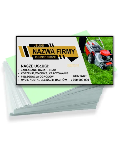 Wizytówki Firmowe Reklamowe 200 szt Różne Wzory Firma