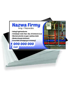 Wizytówki Firmowe Reklamowe 200 szt Różne Wzory z Nadrukiem