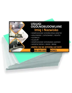 Wizytówki Firmowe Reklamowe 200 szt Różne na Zamówienie