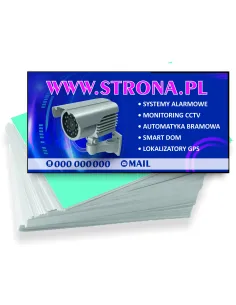 Wizytówki Firmowe Reklamowe 200 szt Różne Wzory Systemy