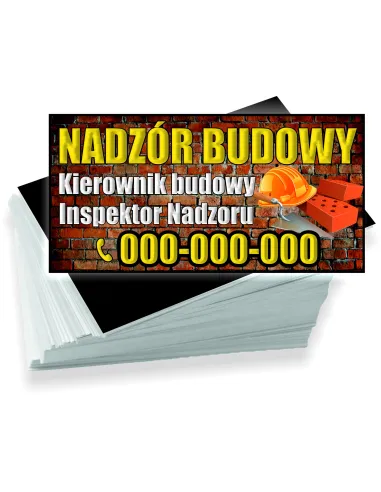 Wizytówki Firmowe Reklamowe 200 szt Różne Wzory Nadzór
