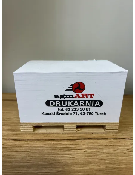 Minipaleta Karteczki do Notatek Nadrukiem UV Twoim logo 500