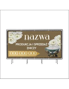 Reklamowy Baner Oczkowany 130x80 cm Produkcja i Sprzedaż
