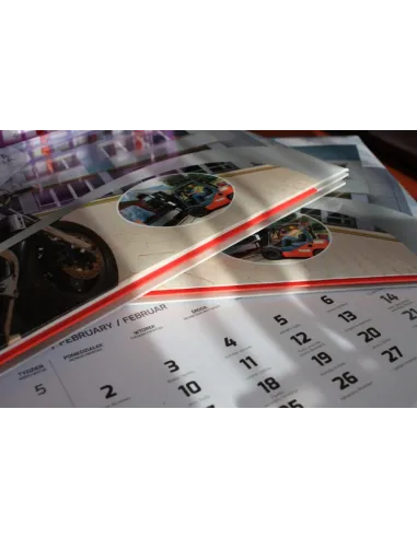 Kalendarze Firmowe Trójdzielne 2024 100 szt z Nadrukiem