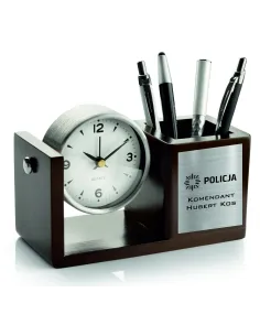 Organizer na Biurko – Zegar Organizer Biurko Dedykacją