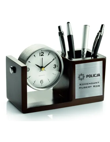Organizer na Biurko – Zegar Organizer Biurko Dedykacją