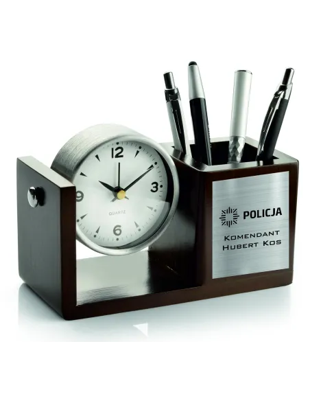 Organizer na Biurko – Zegar Organizer Biurko Dedykacją