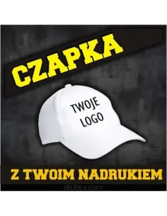 Czapki Reklamowe 50 szt z Daszkiem z Nadrukiem Reklamowy