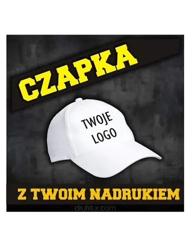 Czapki Reklamowe 50 szt z Daszkiem z Nadrukiem Reklamowy