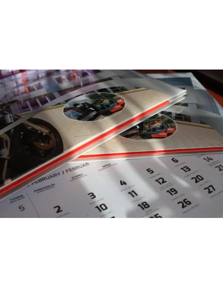 Kalendarze Firmowe Trójdzielne 2024 150 szt z Nadrukiem