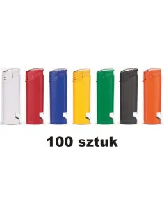 Zapalniczki Piezzo z Otwieraczem 100 sztuk – 100 sztuk