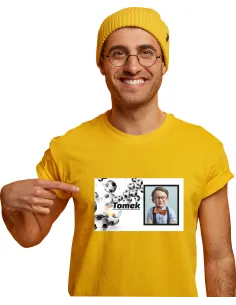Koszulka Imieniem Zdjęcie Prezent Piłkarza Personalizowany