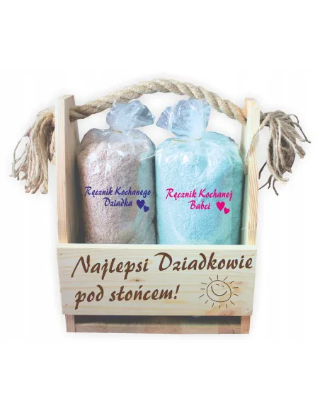 Prezent dla Babci Dziadka z Haftem z Grawerem na Prezent