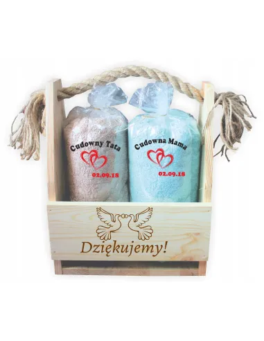 Prezent dla Babci Dziadka z Haftem z Grawerem na Prezent