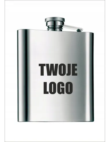 Piersiówki Jakość logo Firmy z Nadrukiem z logo 10 szt