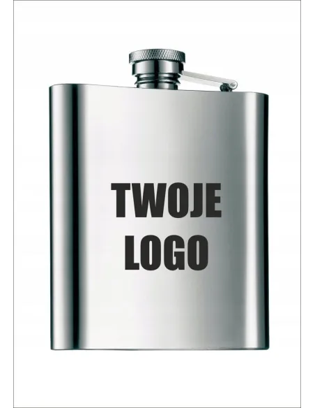 Piersiówki Jakość logo Firmy z Nadrukiem z logo 10 szt